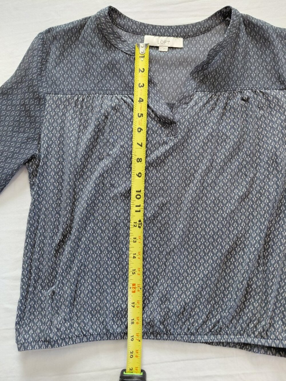 Loft Blue blouse - Picture 4 of 7